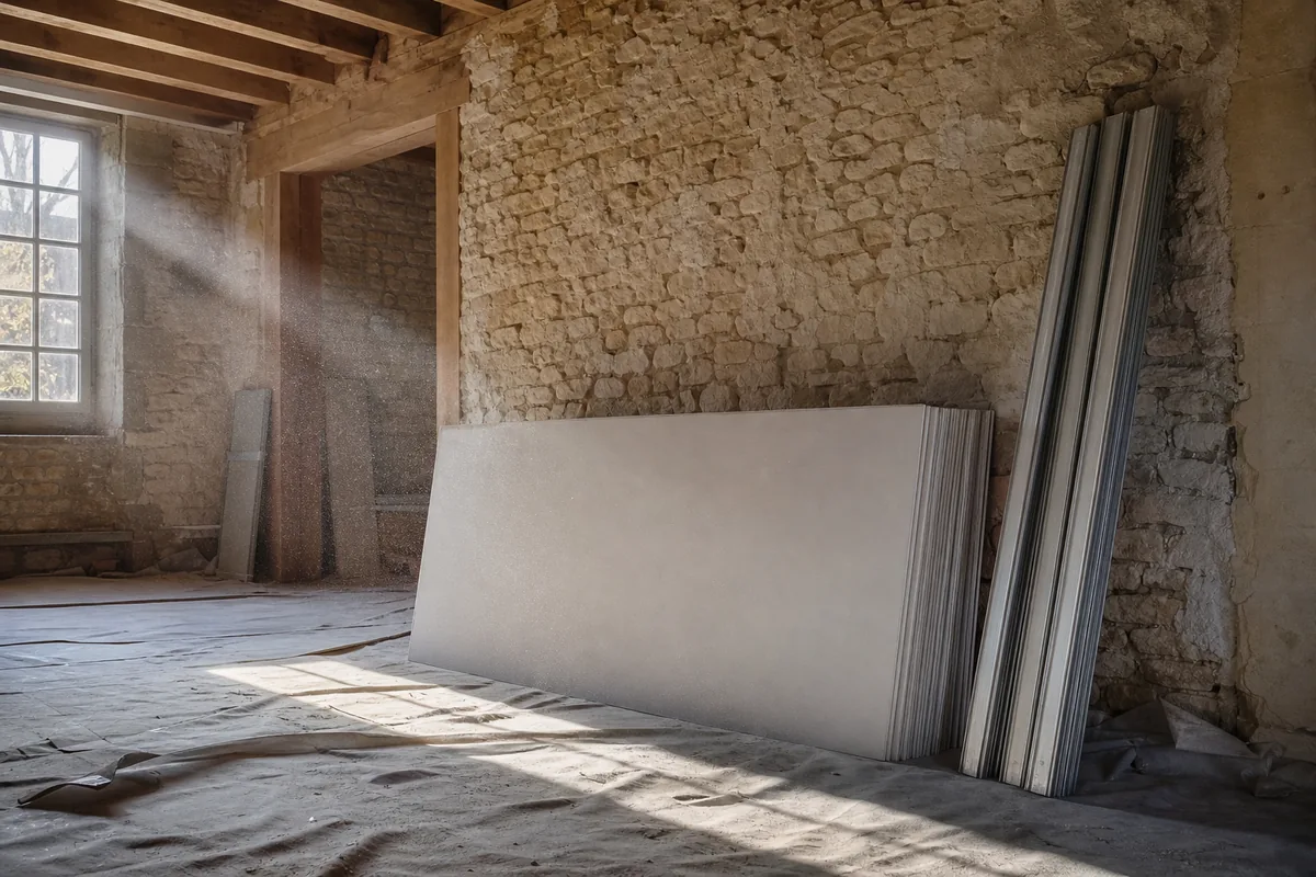 Plâtrerie, cloisons et isolation à Issigeac et Bergerac (24)